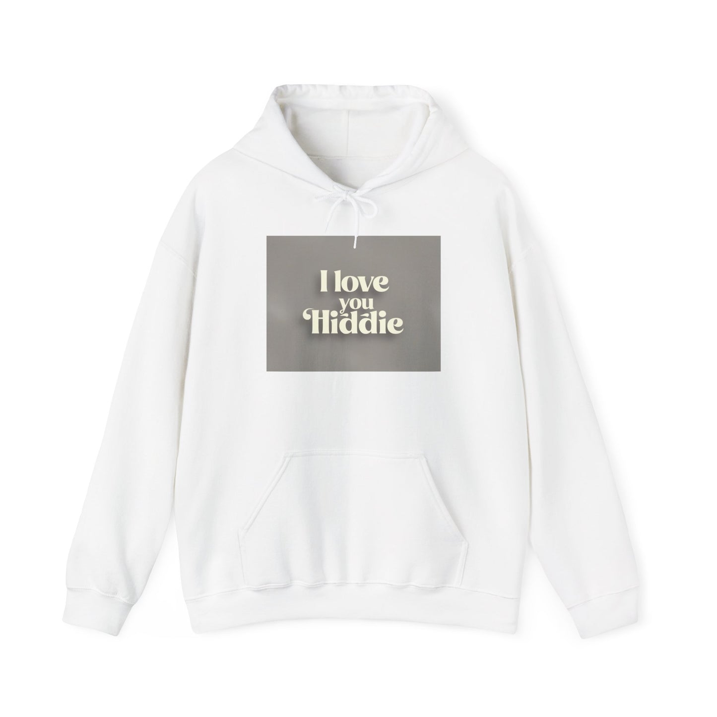“Valentine special - Express Your Love - I Love You, Hiddie Hooded Sweatshirt”