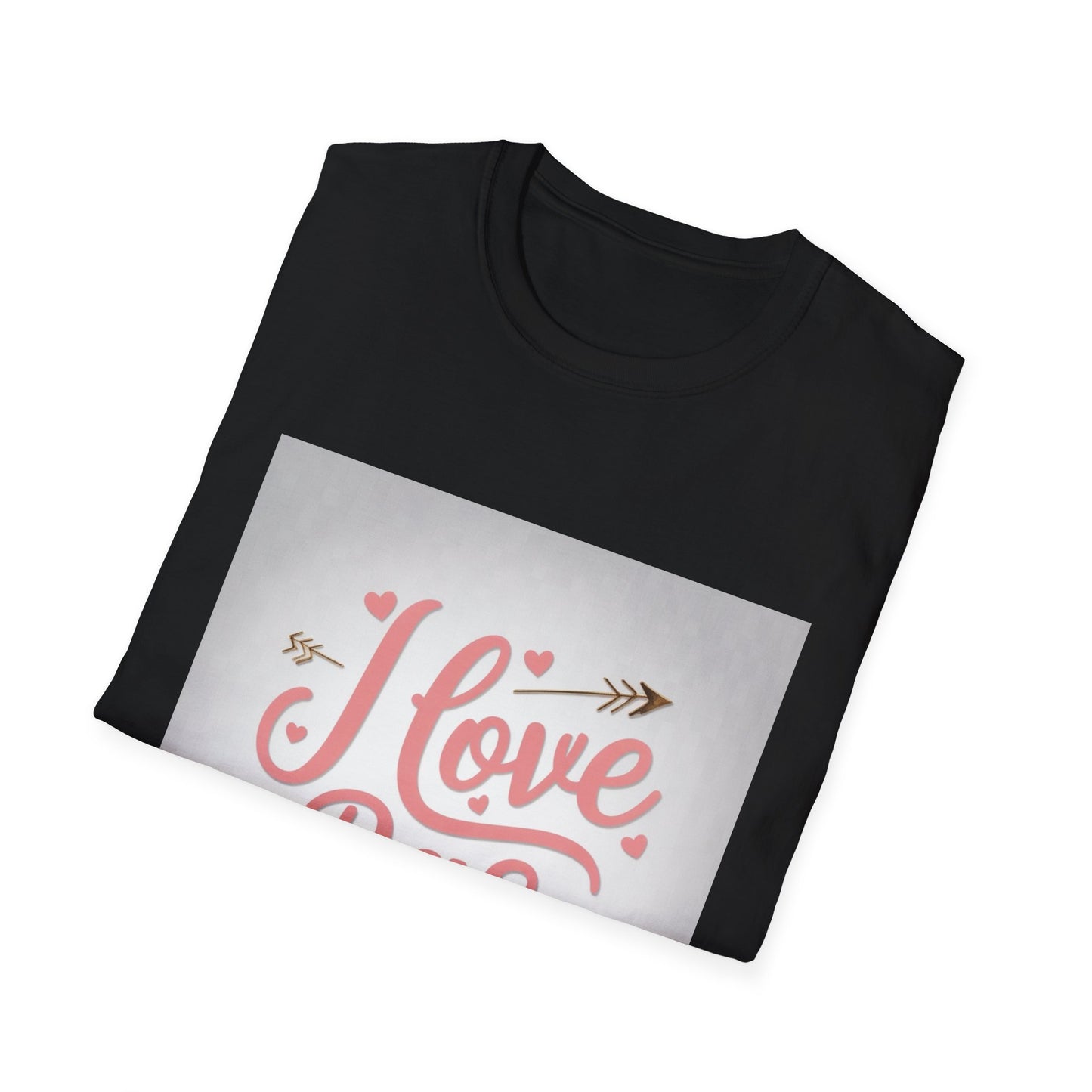 “Valentine special - Express Your Love - I Love You, Bas T-shirt”