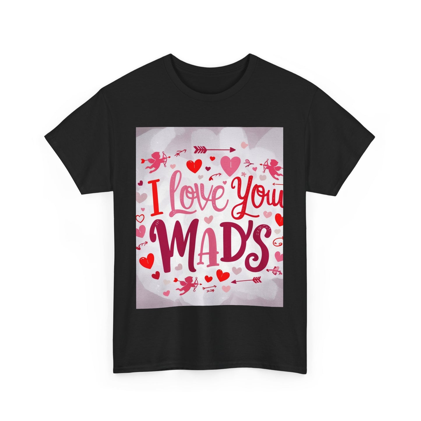 “Valentine special - Express Your Love - I Love You, Mads T-shirt”