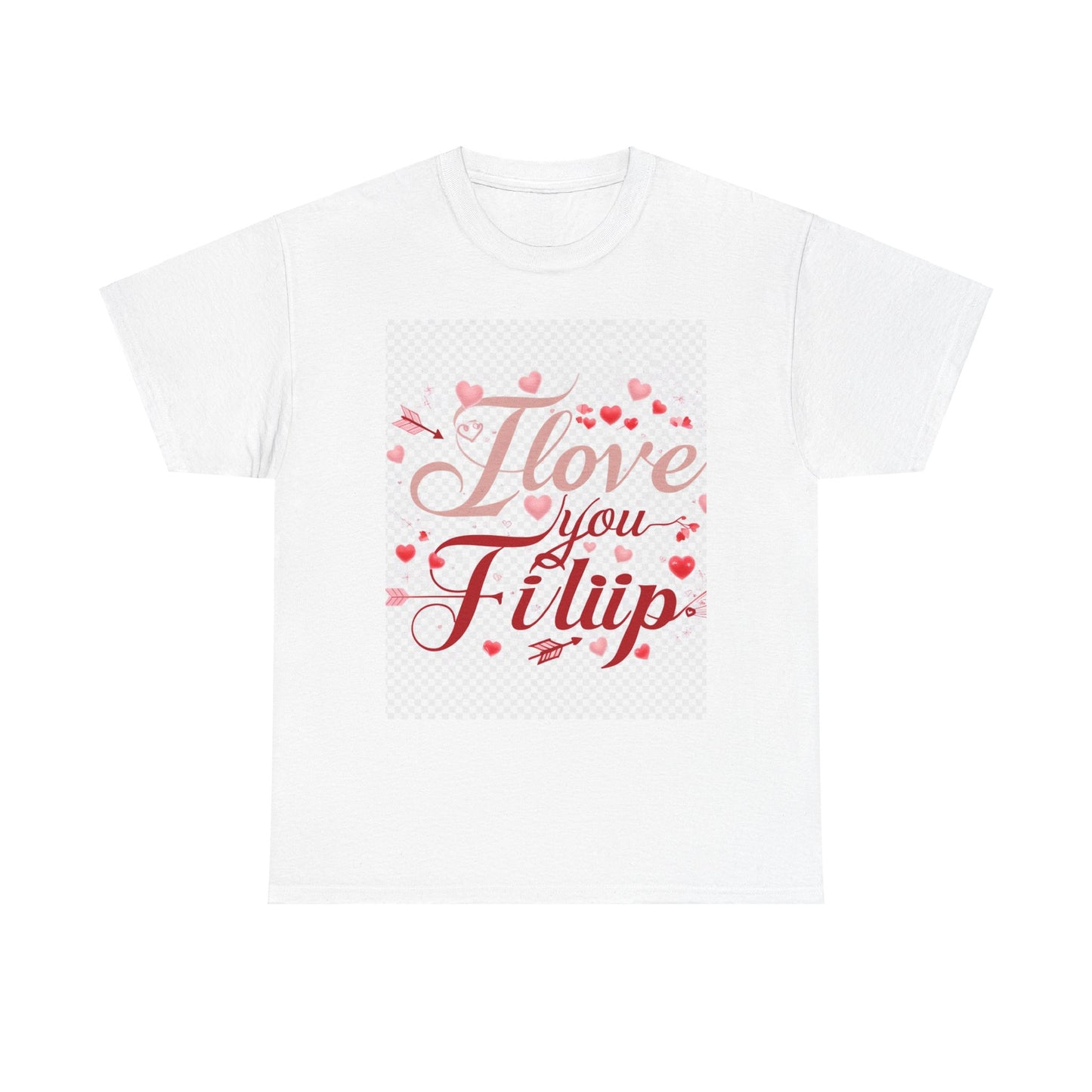 “Valentine special - Express Your Love - I Love You, Filip T-shirt”