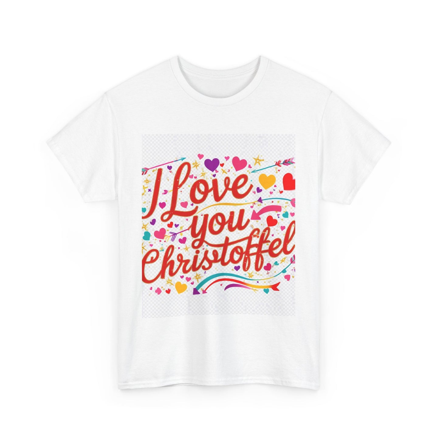 “Valentine special - Express Your Love - I Love You, Christoffel T-shirt”