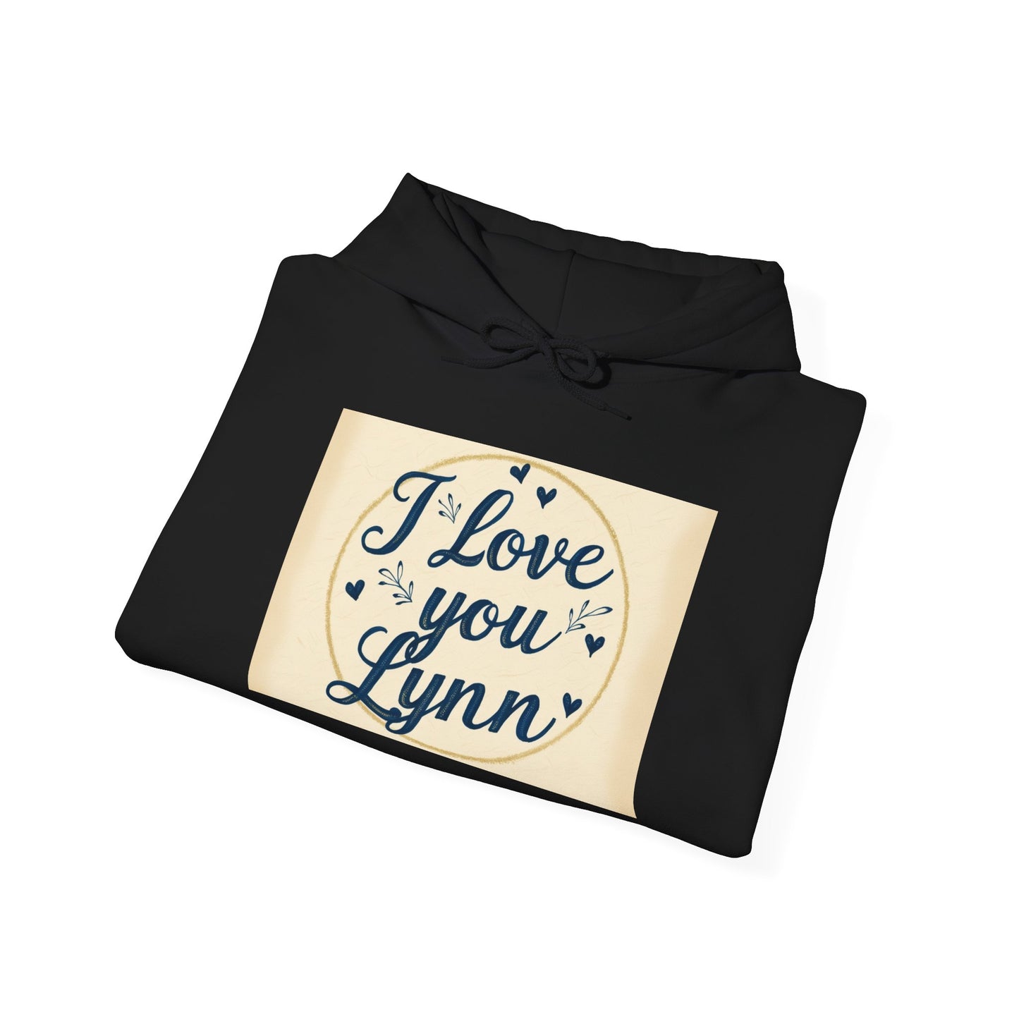 “Valentine special - Express Your Love - I Love You, Lynn Hooded Sweatshirt”