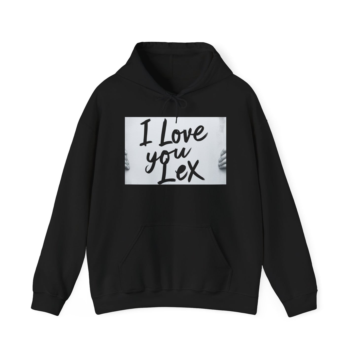 “Valentine special - Express Your Love - I Love You, Lex Hooded Sweatshirt”