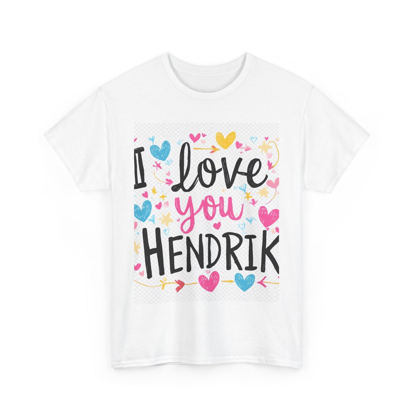 “Valentine special - Express Your Love - I Love You, Hendrik T-shirt”