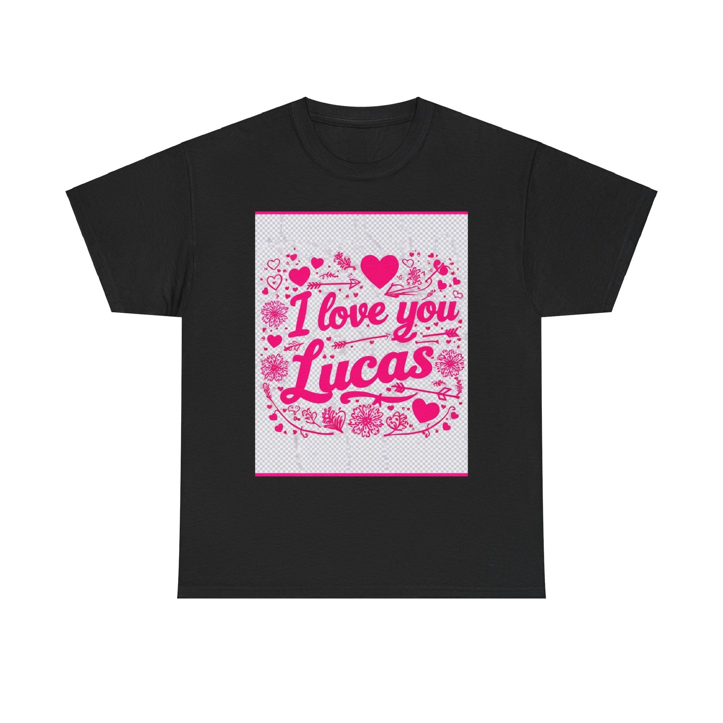 “Valentine special - Express Your Love - I Love You, Lucas T-shirt”