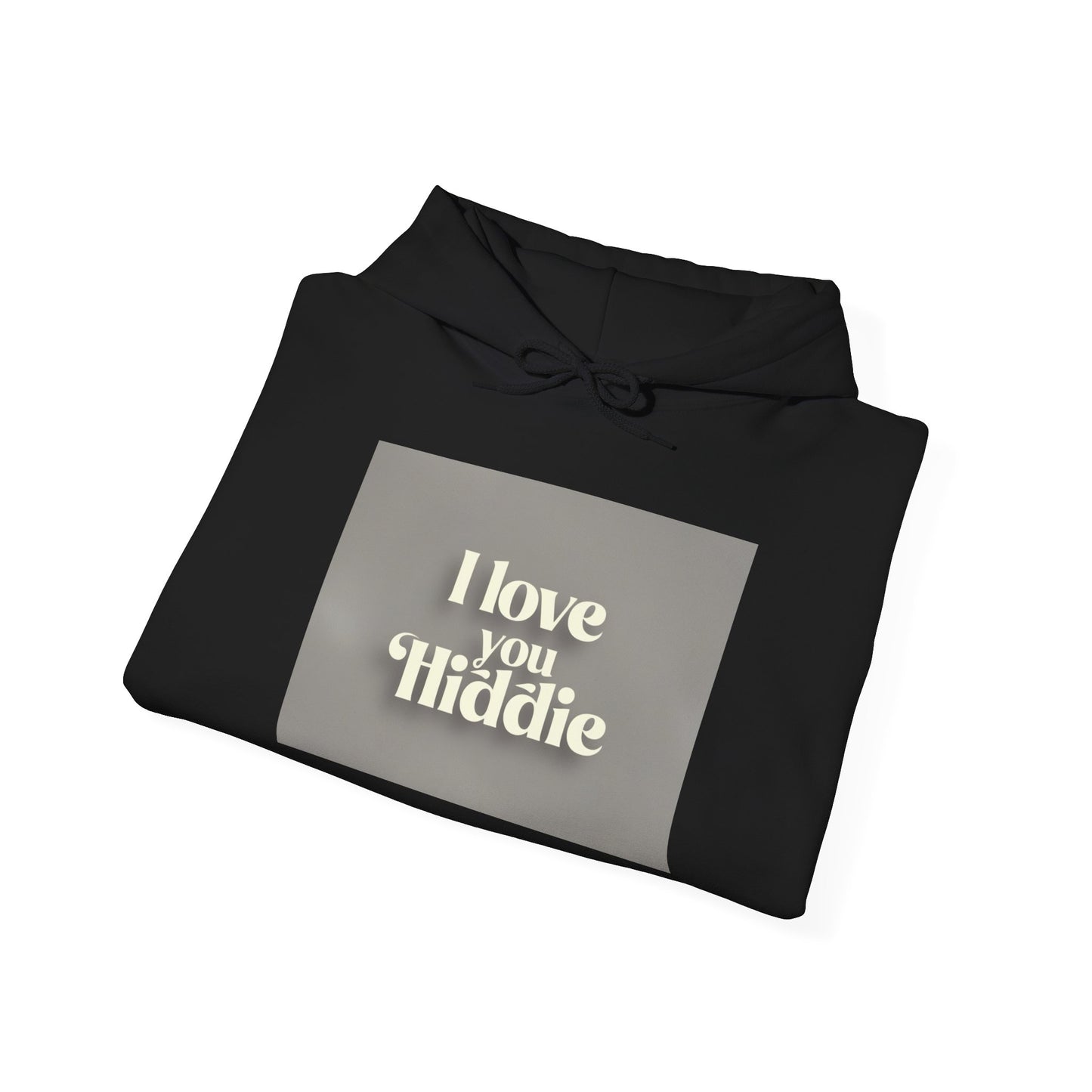 “Valentine special - Express Your Love - I Love You, Hiddie Hooded Sweatshirt”