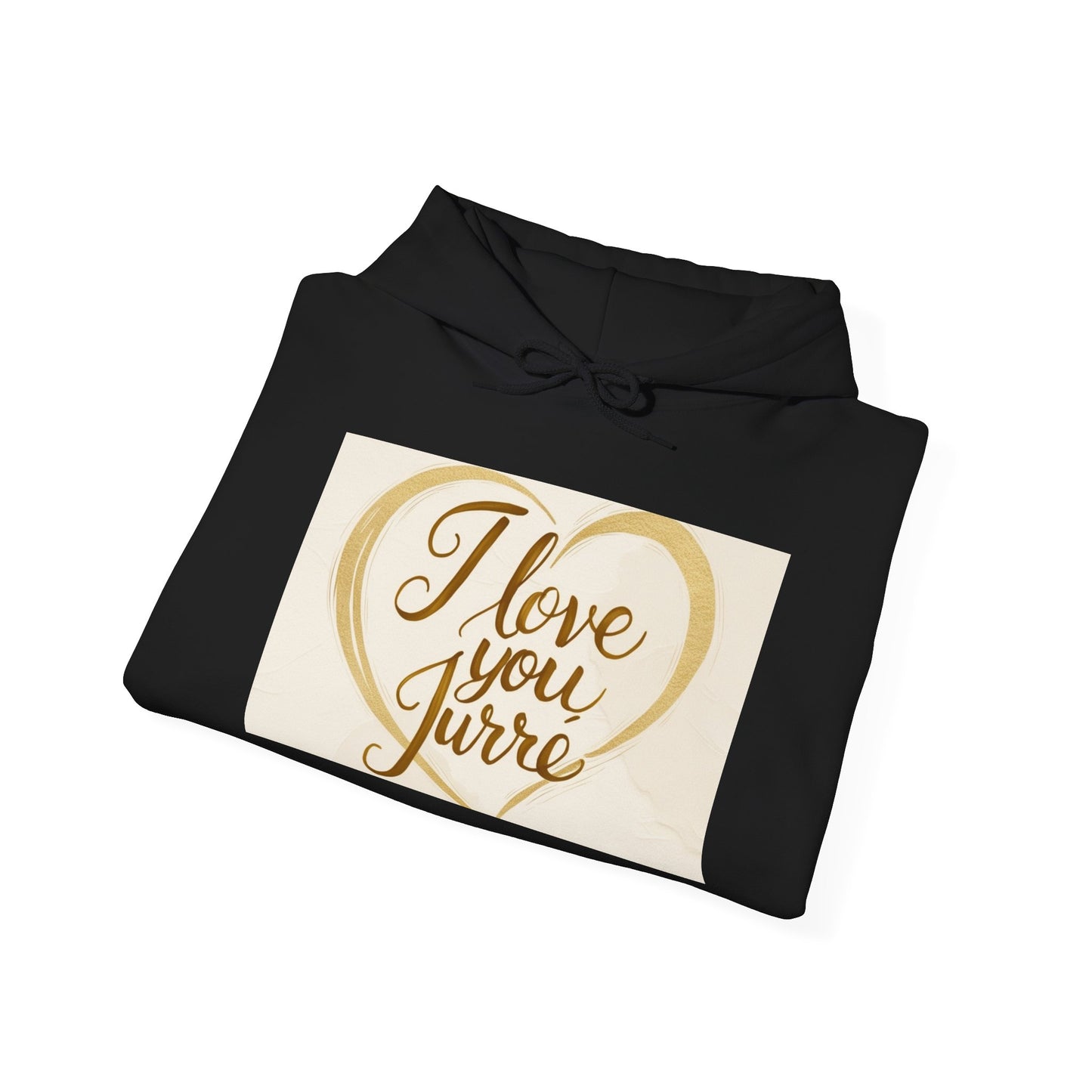 “Valentine special - Express Your Love - I Love You, Jurre Hooded Sweatshirt”