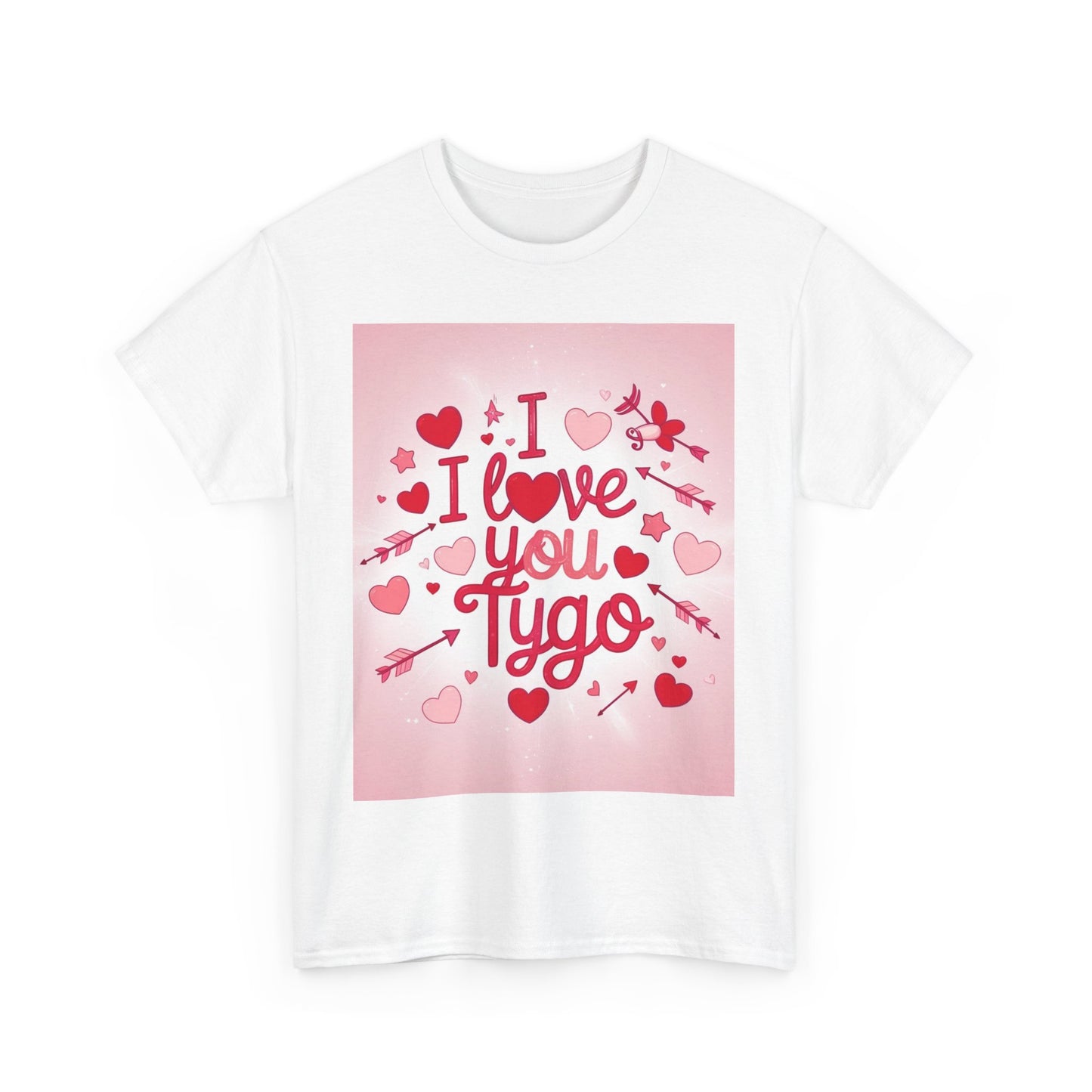 “Valentine special - Express Your Love - I Love You, Tygo T-shirt”