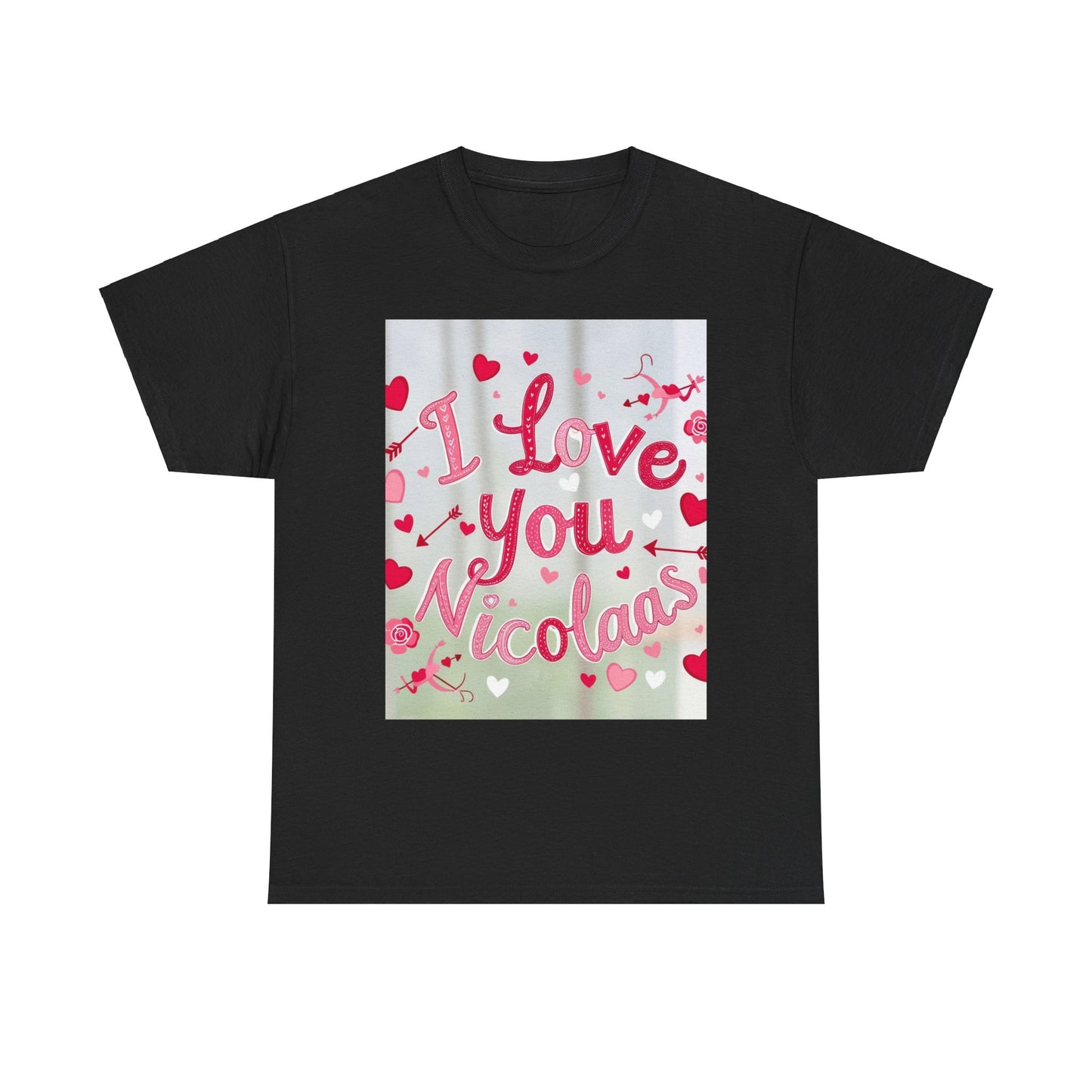 “Valentine special - Express Your Love - I Love You, Nicolaas T-shirt”