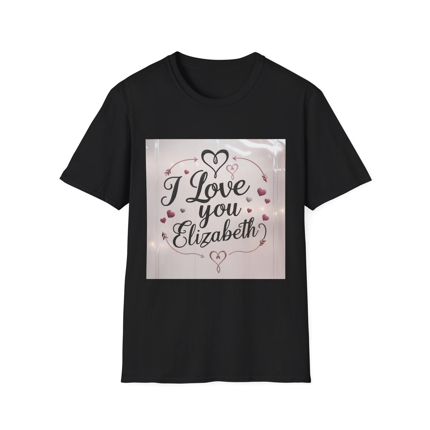 “Valentine special - Express Your Love - I Love You, Elizabeth T-shirt”