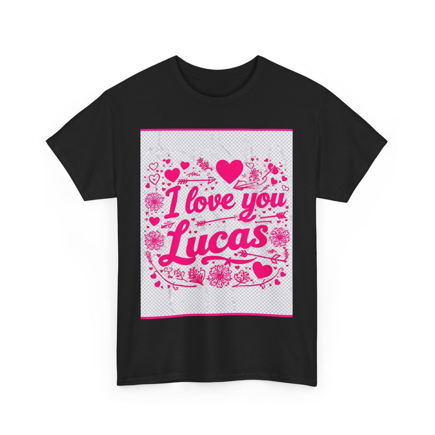 “Valentine special - Express Your Love - I Love You, Lucas T-shirt”