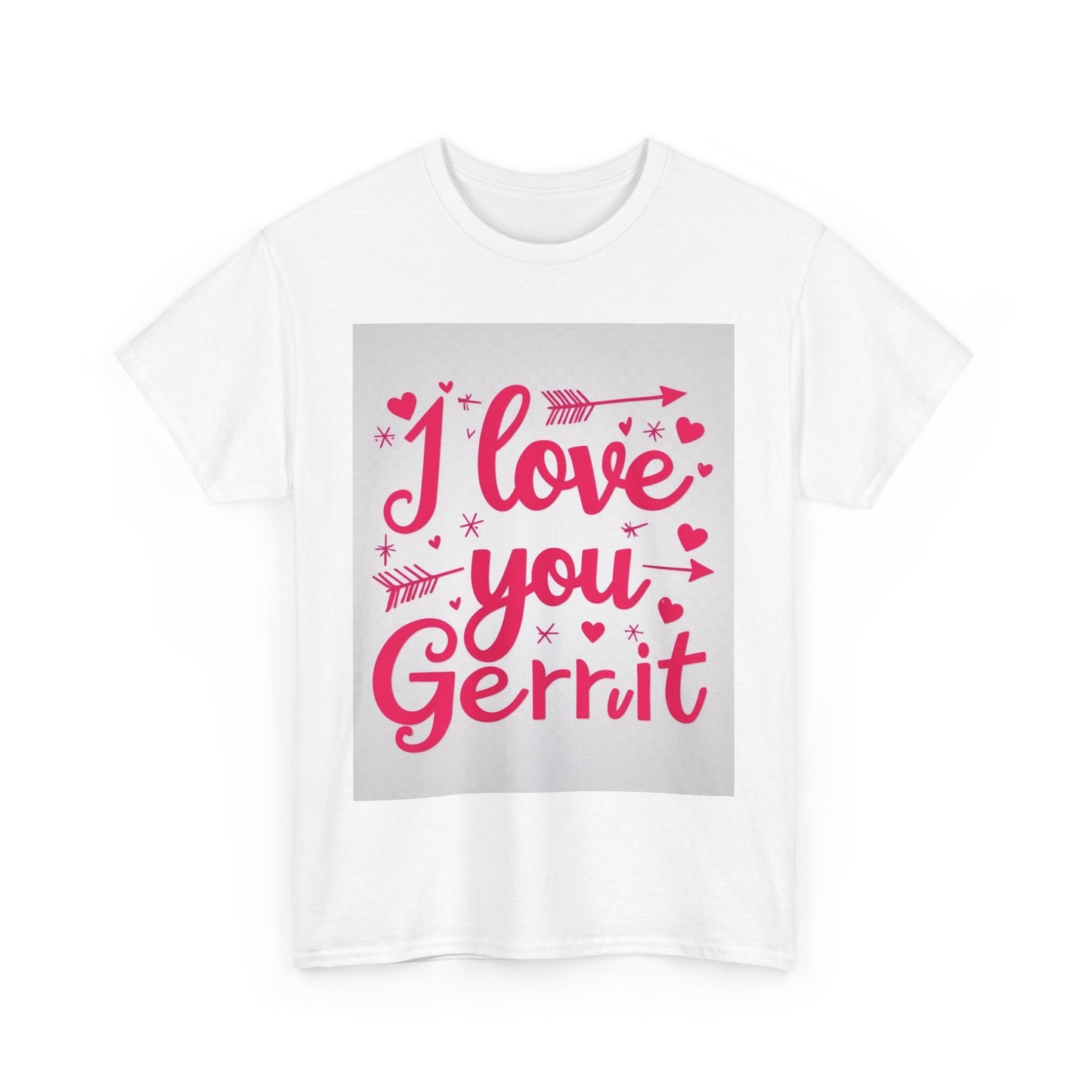 “Valentine special - Express Your Love - I Love You, Gerrit T-shirt”
