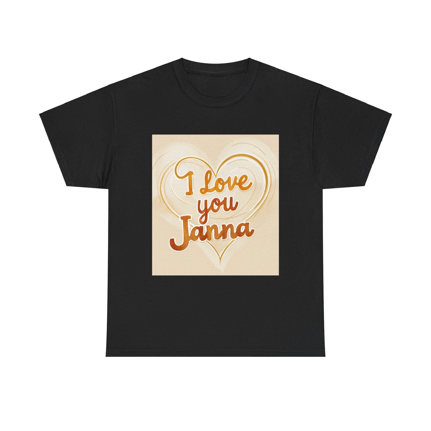 “Valentine special - Express Your Love - I Love You, Janna T-shirt”