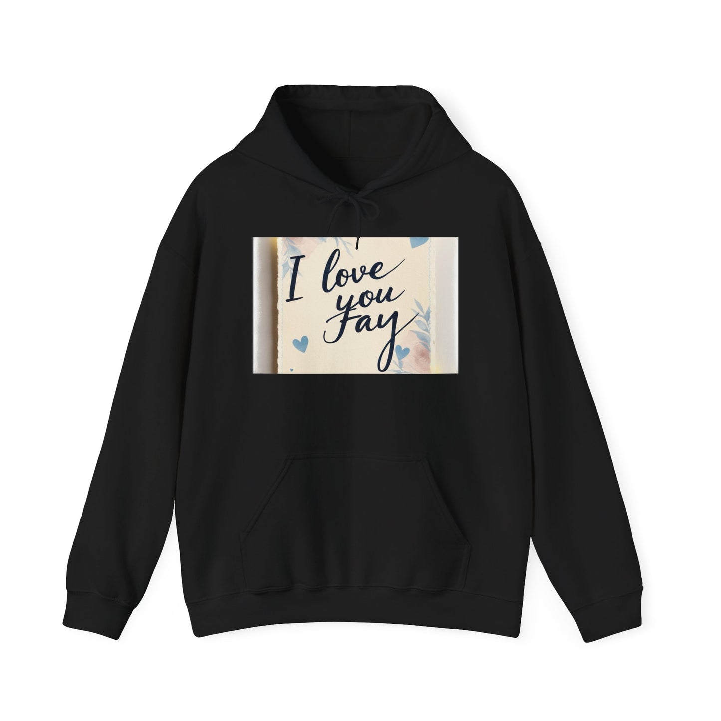 “Valentine special - Express Your Love - I Love You, Fay Hooded Sweatshirt”