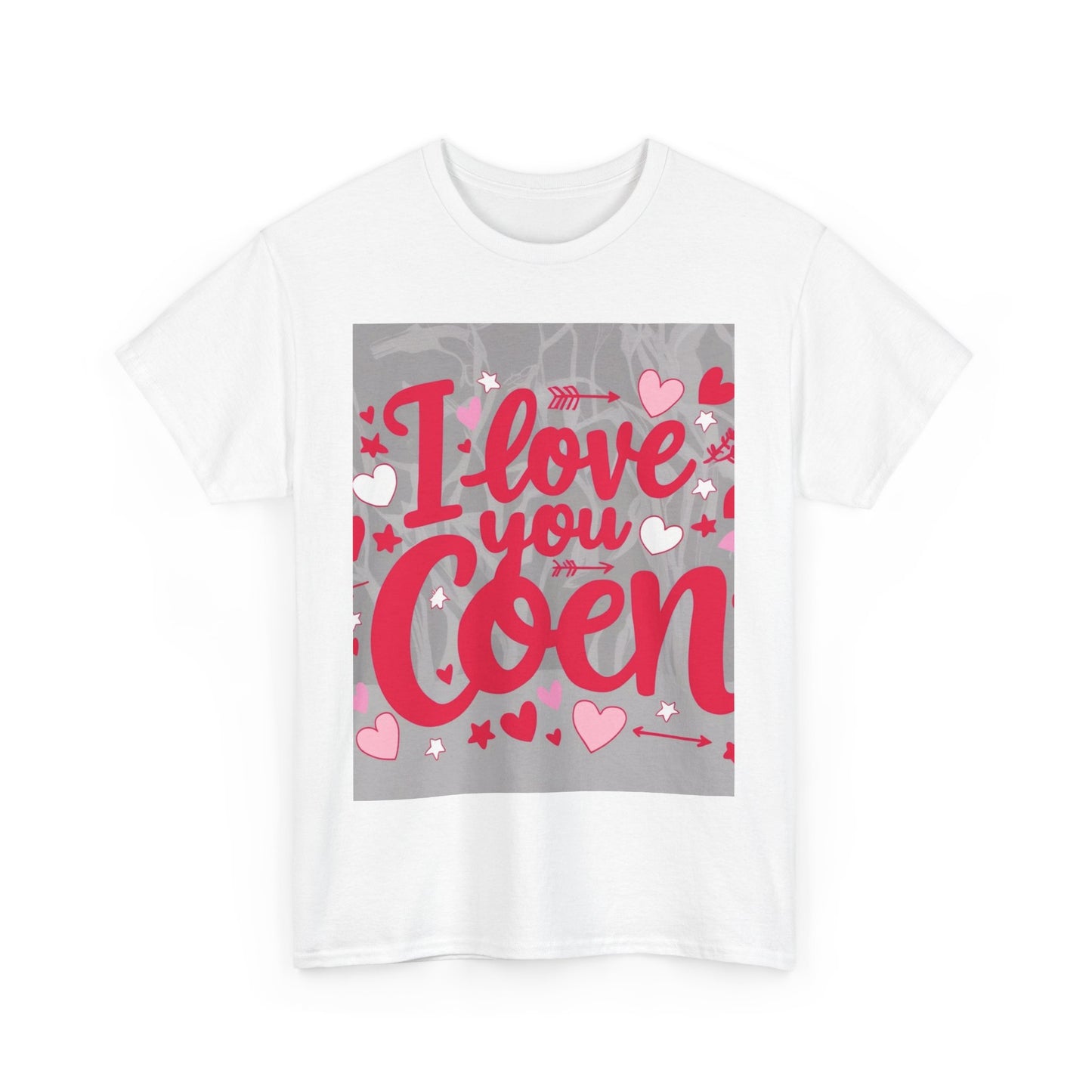 “Valentine special - Express Your Love - I Love You, Coen T-shirt”