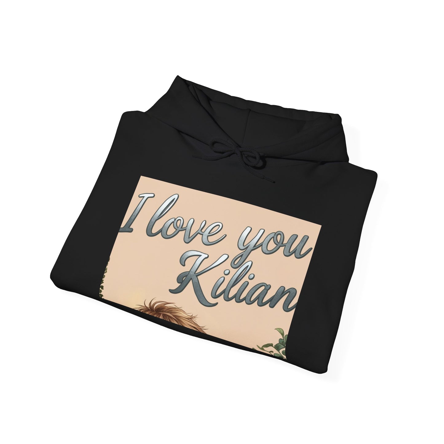 “Valentine special - Express Your Love - I Love You, Kilian Hooded Sweatshirt”