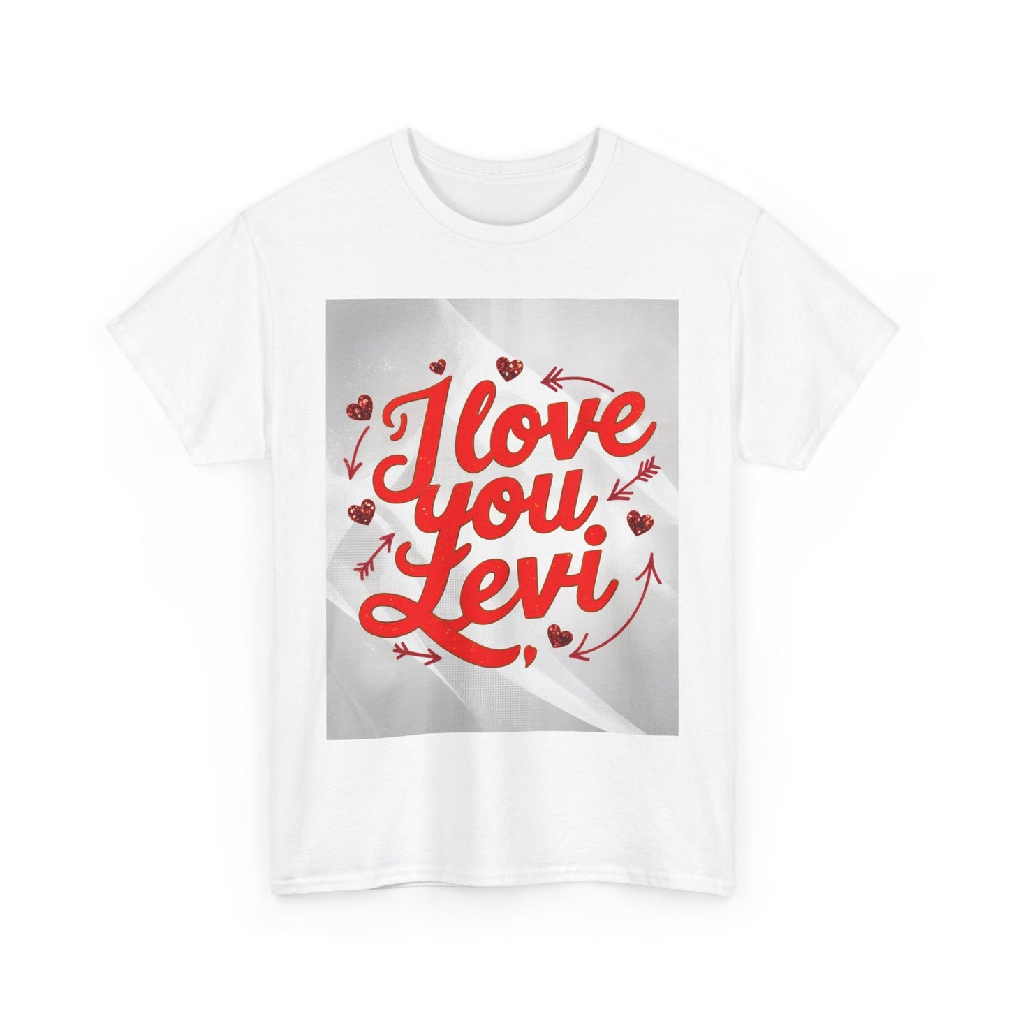“Valentine special - Express Your Love - I Love You, Levi T-shirt”