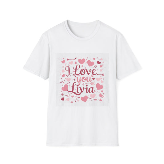 Valentine special - Express Your Love - I Love You, Livia T-shirt