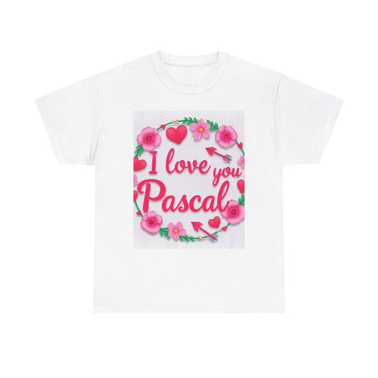 “Valentine special - Express Your Love - I Love You, Pascal T-shirt”