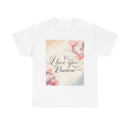 “Valentine special - Express Your Love - I Love You, Eleonora T-shirt”
