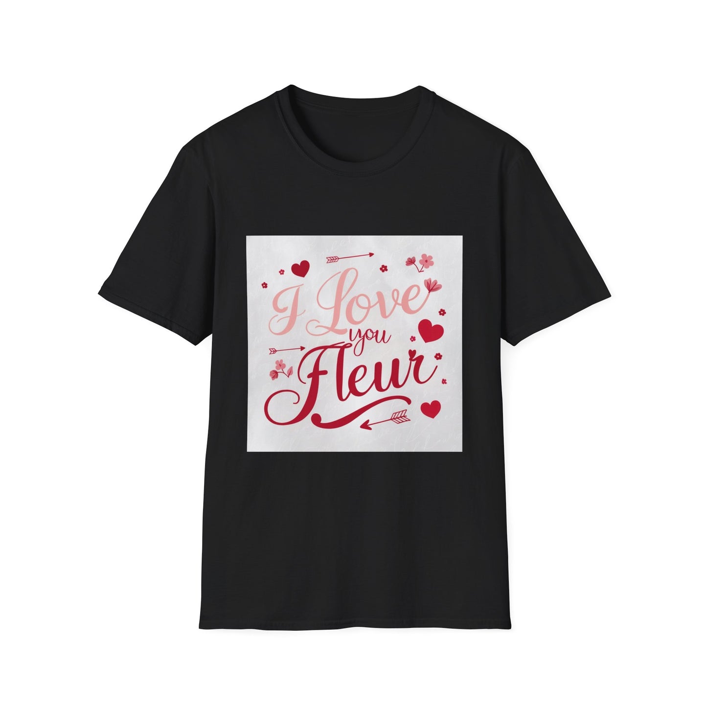 Valentine special - Express Your Love - I Love You, Fleur T-shirt
