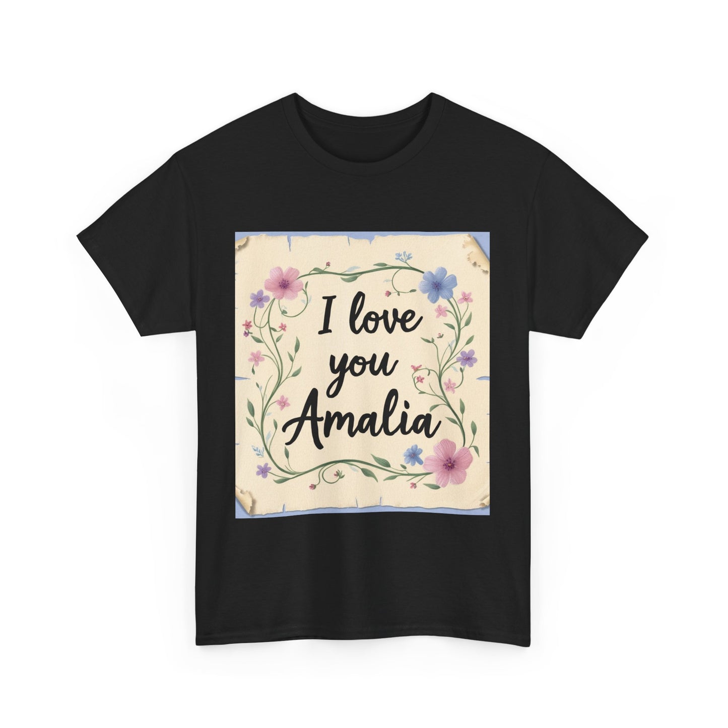 “Valentine special - Express Your Love - I Love You, Amalia T-shirt”