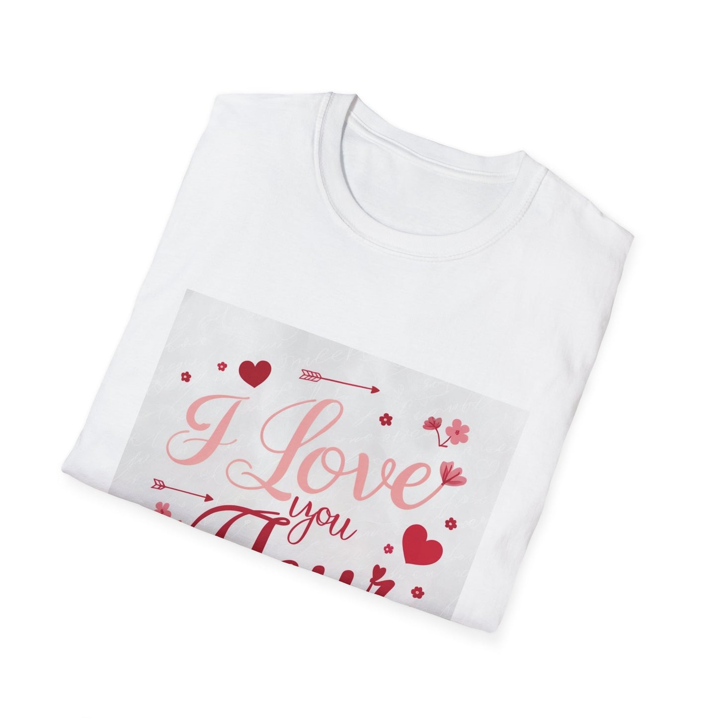 Valentine special - Express Your Love - I Love You, Fleur T-shirt