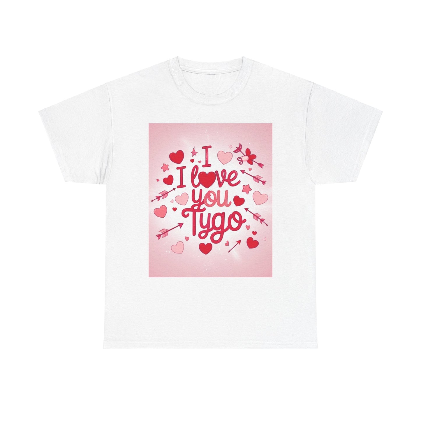 “Valentine special - Express Your Love - I Love You, Tygo T-shirt”