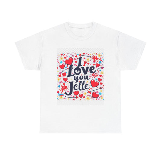 “Valentine special - Express Your Love - I Love You, Jelle T-shirt”