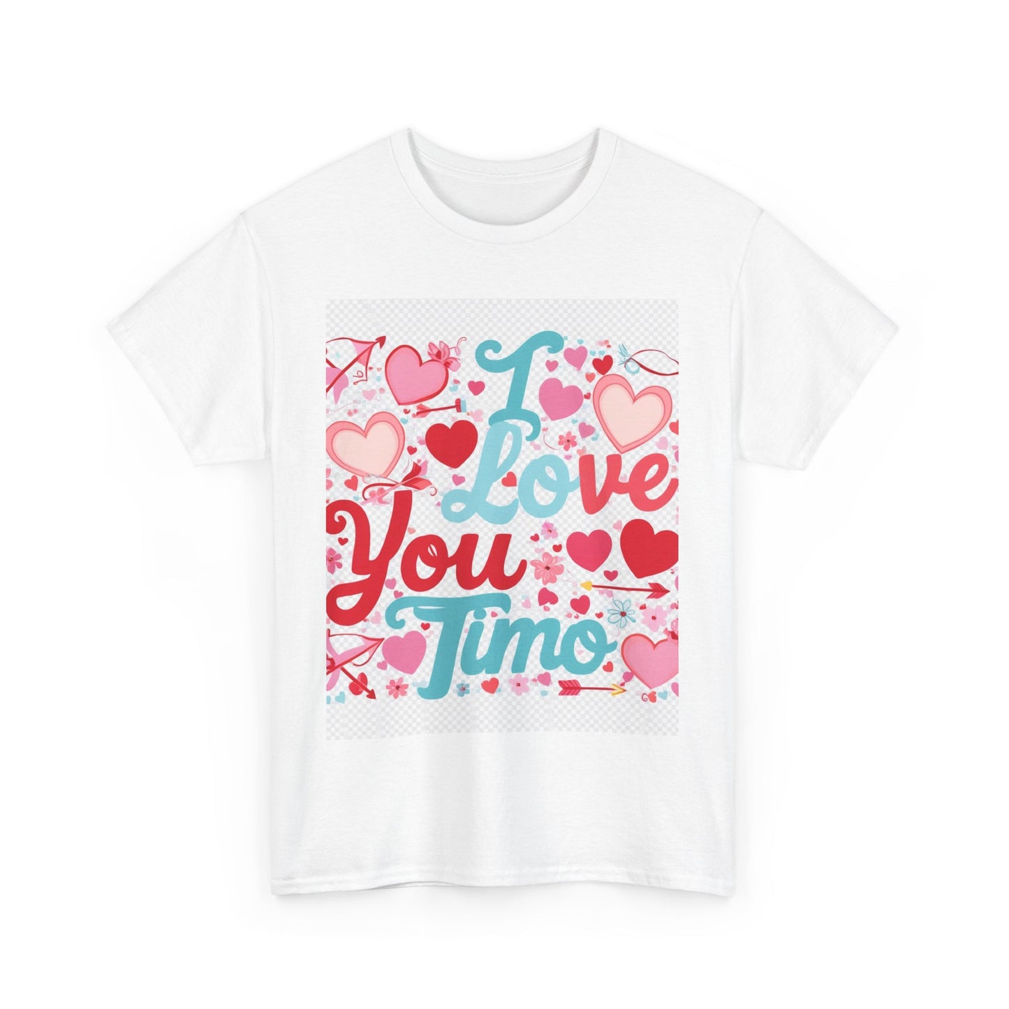 “Valentine special - Express Your Love - I Love You, Timo T-shirt”
