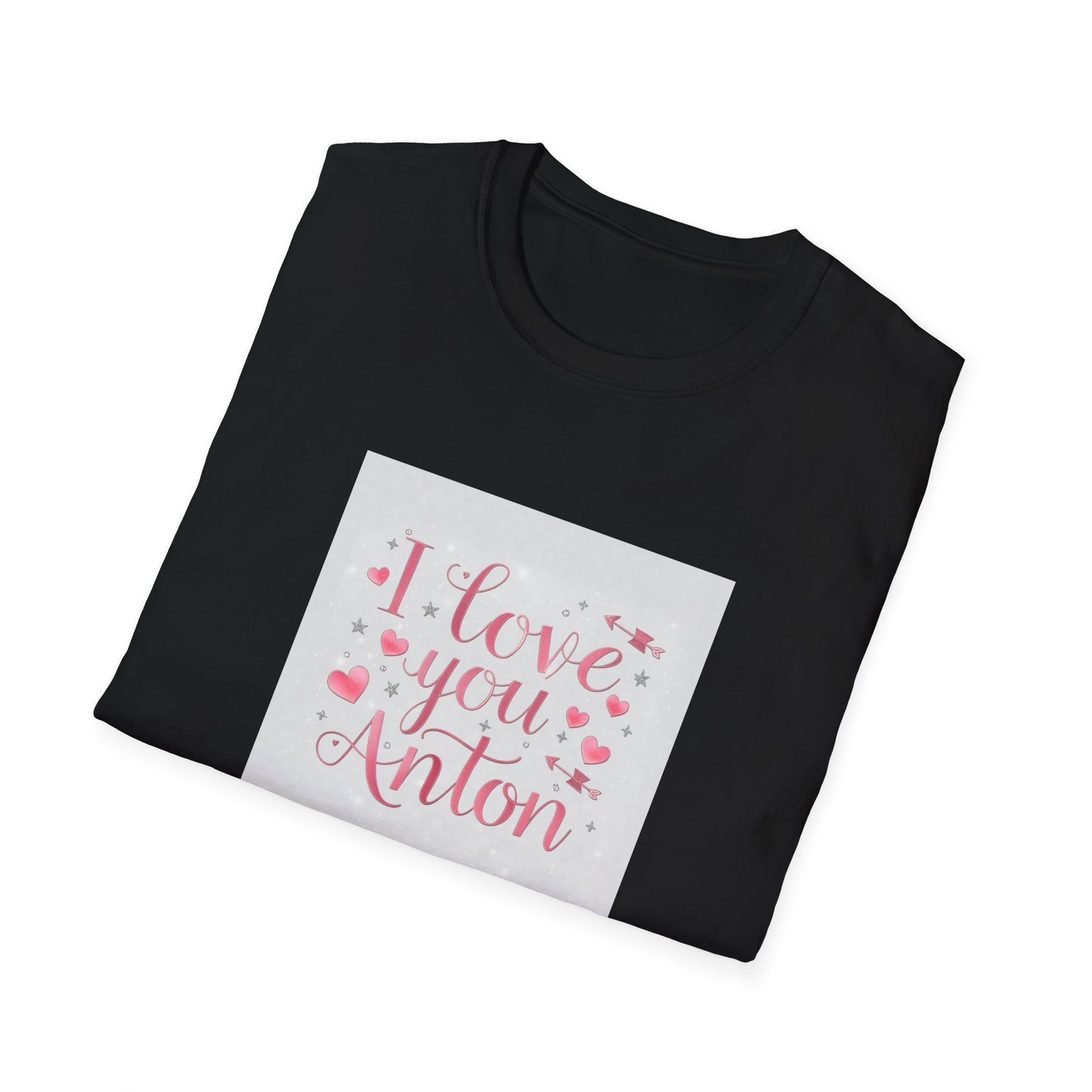 “Valentine special - Express Your Love - I Love You, Anton T-shirt”