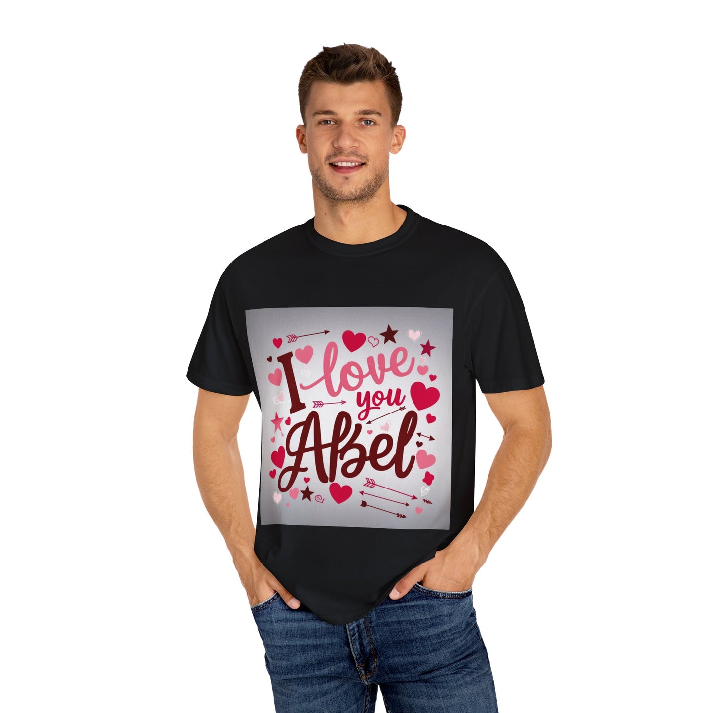 “Valentine special - Express Your Love - I Love You, Abel T-shirt”