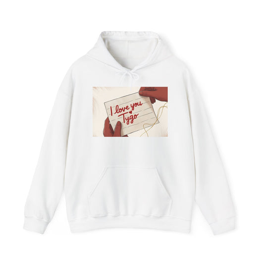 “Valentine special - Express Your Love - I Love You, Tygo Hooded Sweatshirt”