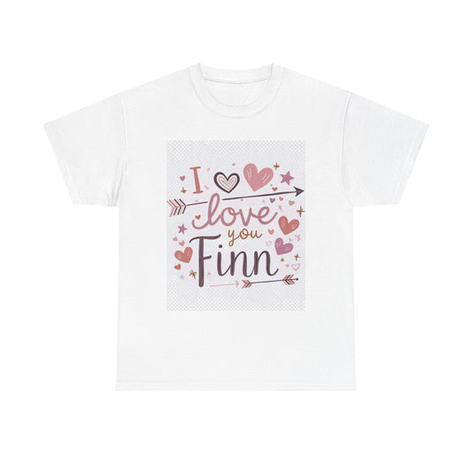 “Valentine special - Express Your Love - I Love You, Finn T-shirt”