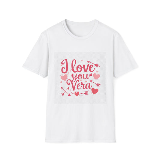 “Valentine special - Express Your Love - I Love You, Vera T-shirt”
