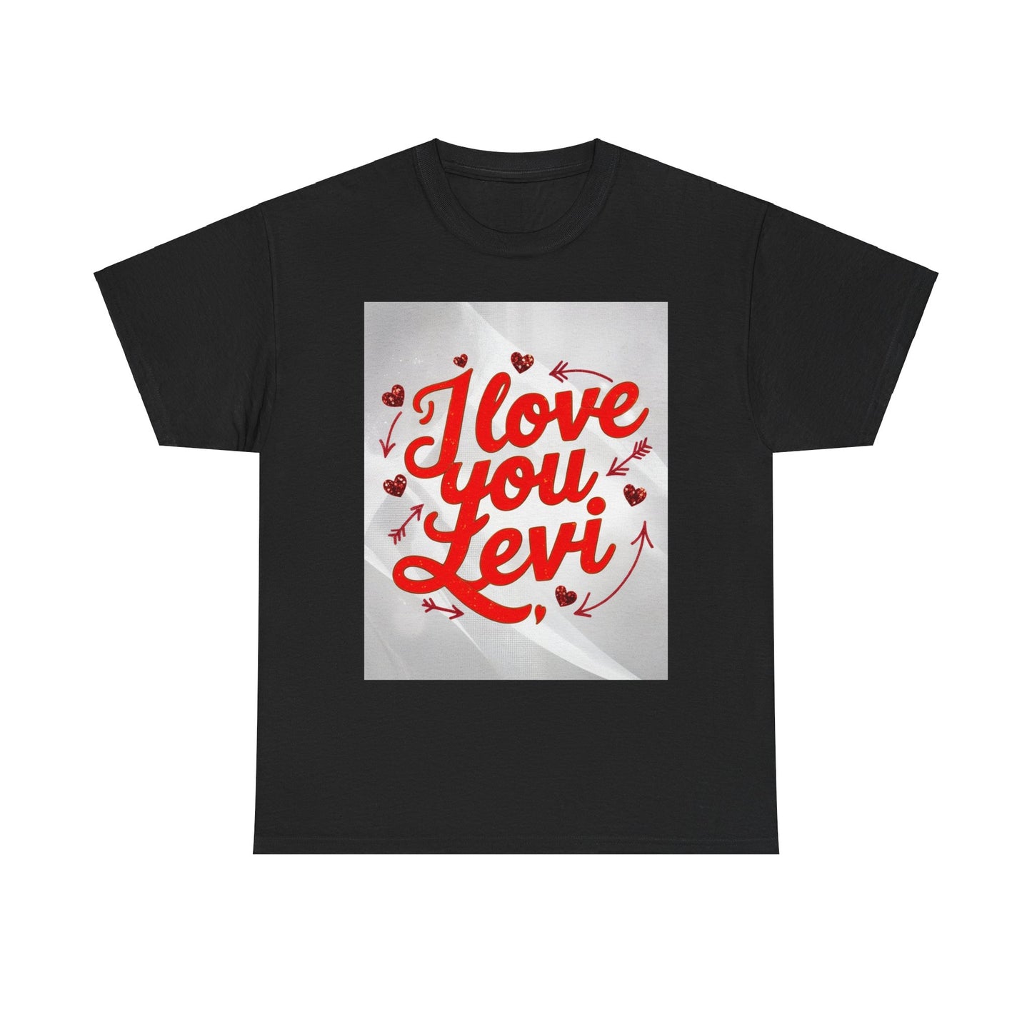 “Valentine special - Express Your Love - I Love You, Levi T-shirt”