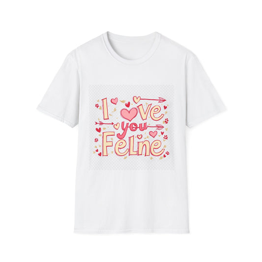 Valentine special - Express Your Love - I Love You, Feline T-shirt
