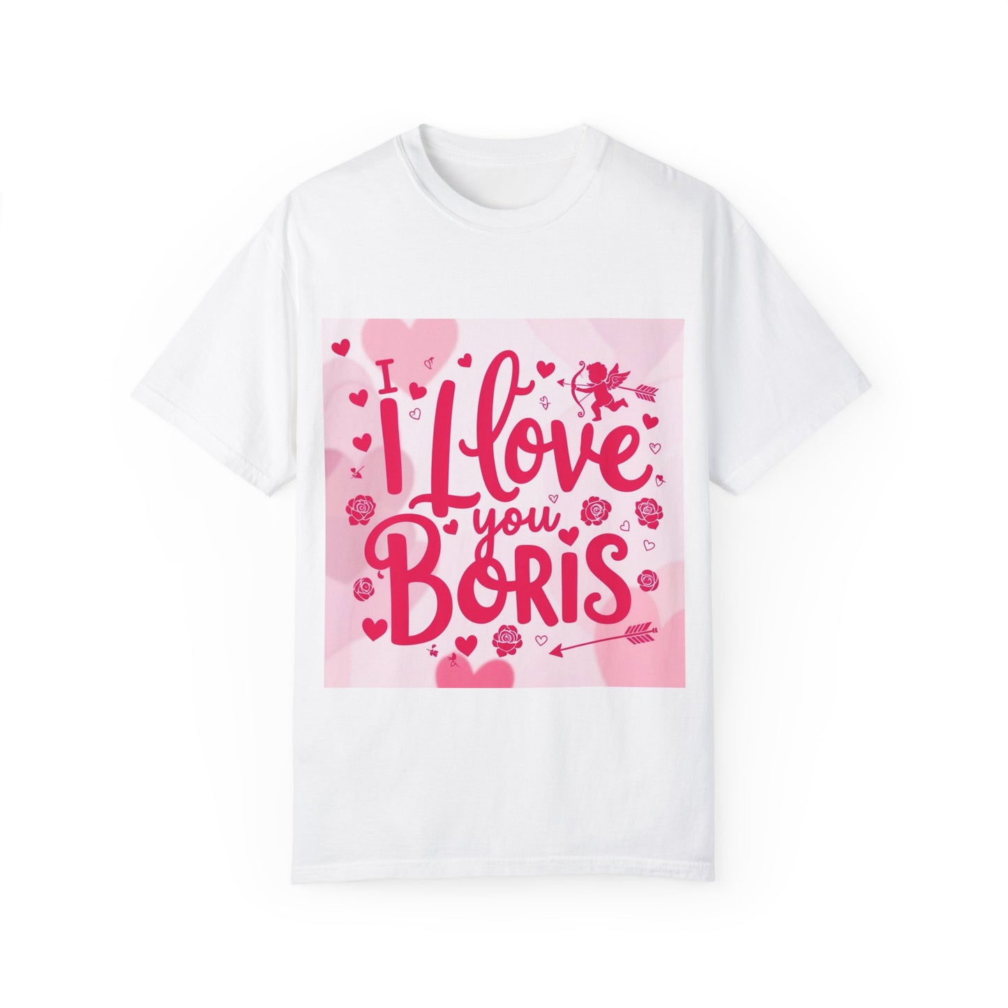 “Valentine special - Express Your Love - I Love You, Boris T-shirt”