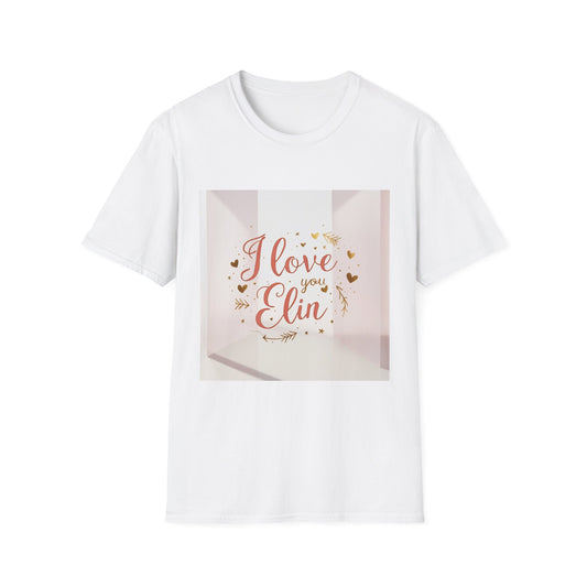 Valentine special - Express Your Love - I Love You, Elin T-shirt
