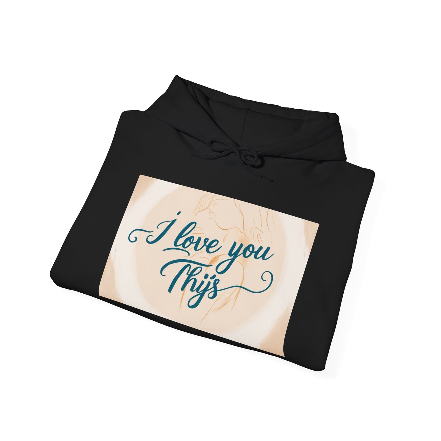 “Valentine special - Express Your Love - I Love You, Thijs Hooded Sweatshirt”