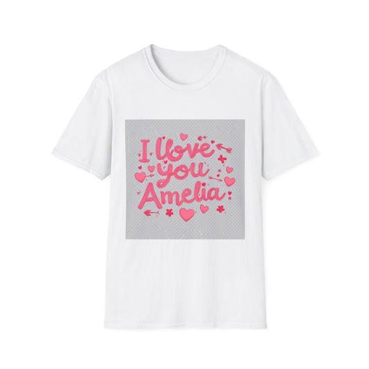 Valentine special - Express Your Love - I Love You, Amelia T-shirt