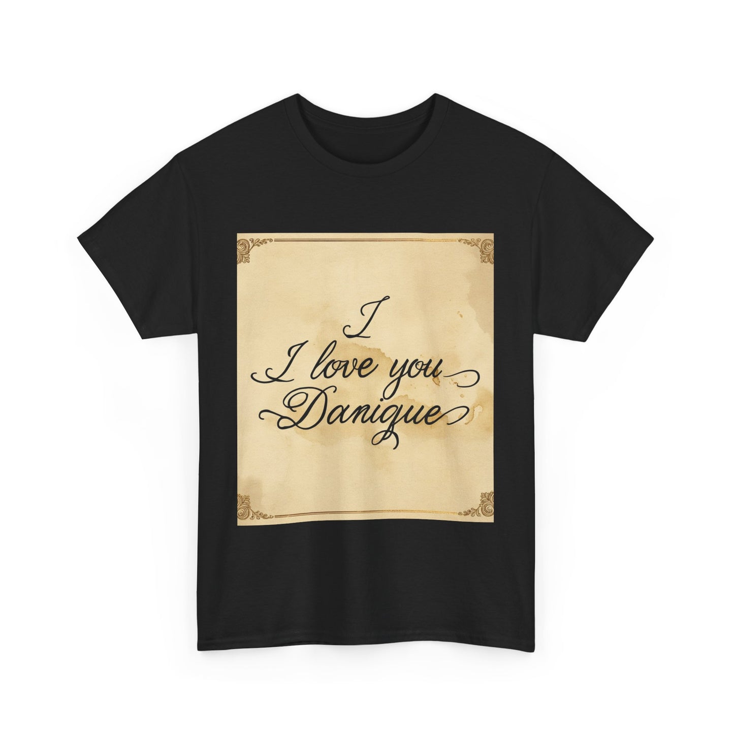 “Valentine special - Express Your Love - I Love You, Danique T-shirt”