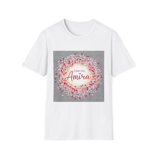 Valentine special - Express Your Love - I Love You, Amira T-shirt