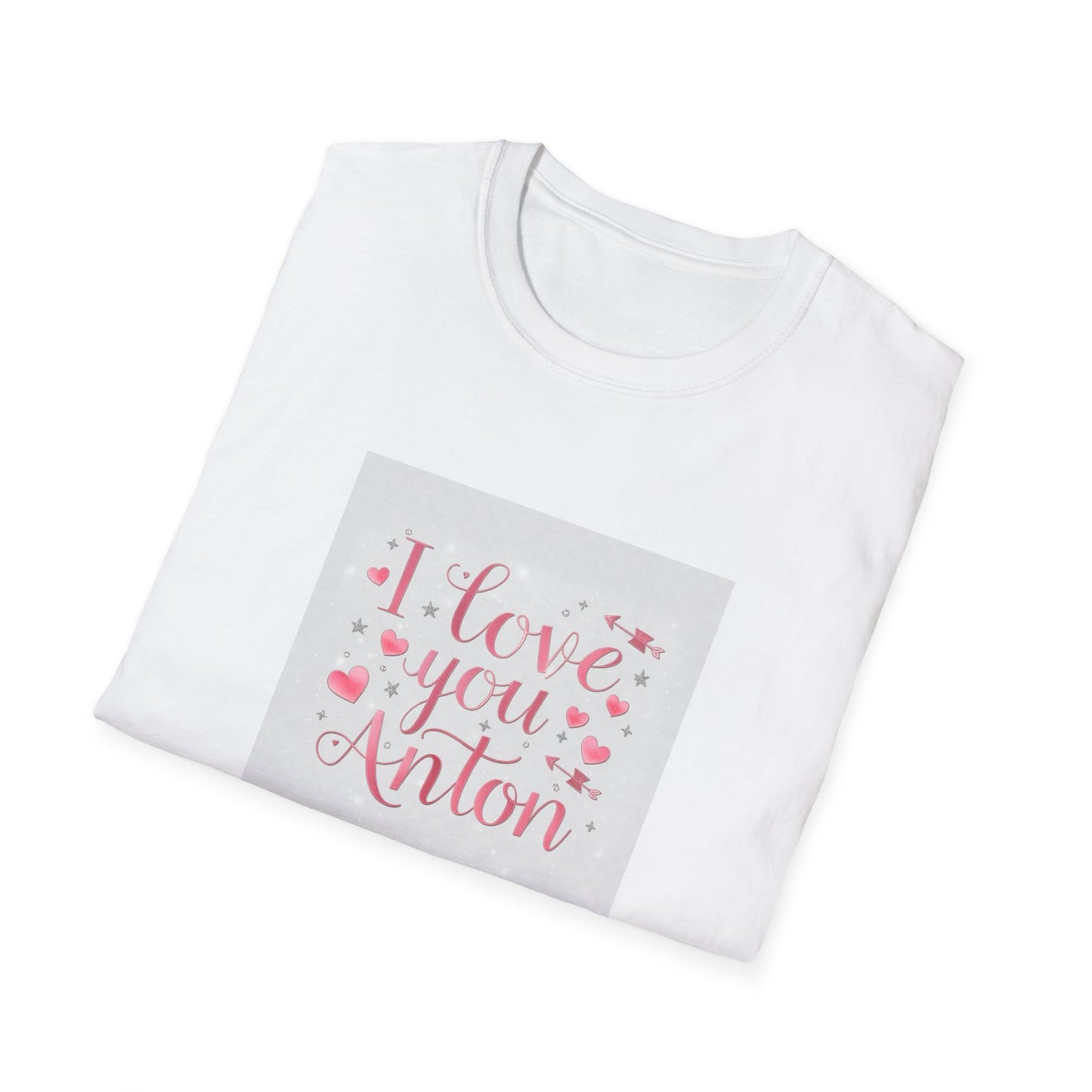 “Valentine special - Express Your Love - I Love You, Anton T-shirt”
