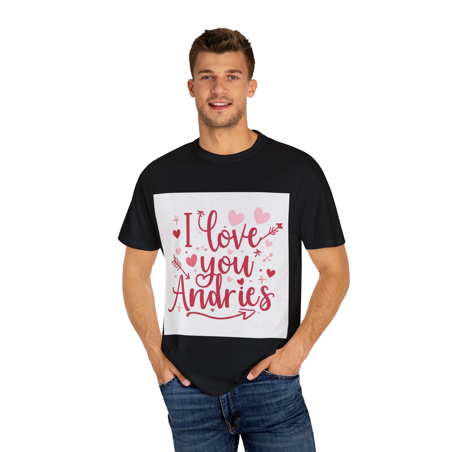“Valentine special - Express Your Love - I Love You, Andries T-shirt”