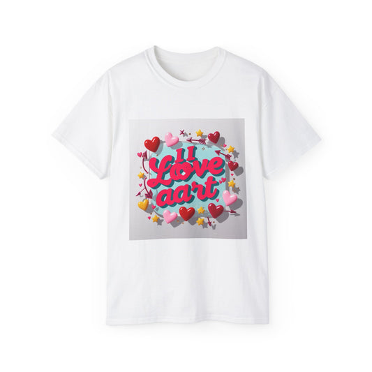 “Valentine special - Express Your Love - I Love You, Aart T-shirt”
