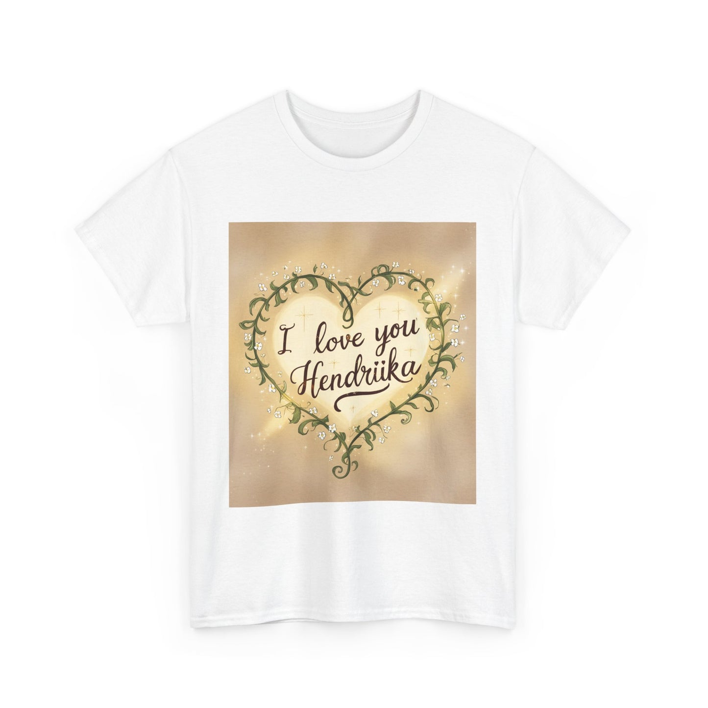 “Valentine special - Express Your Love - I Love You, Hendrika T-shirt”
