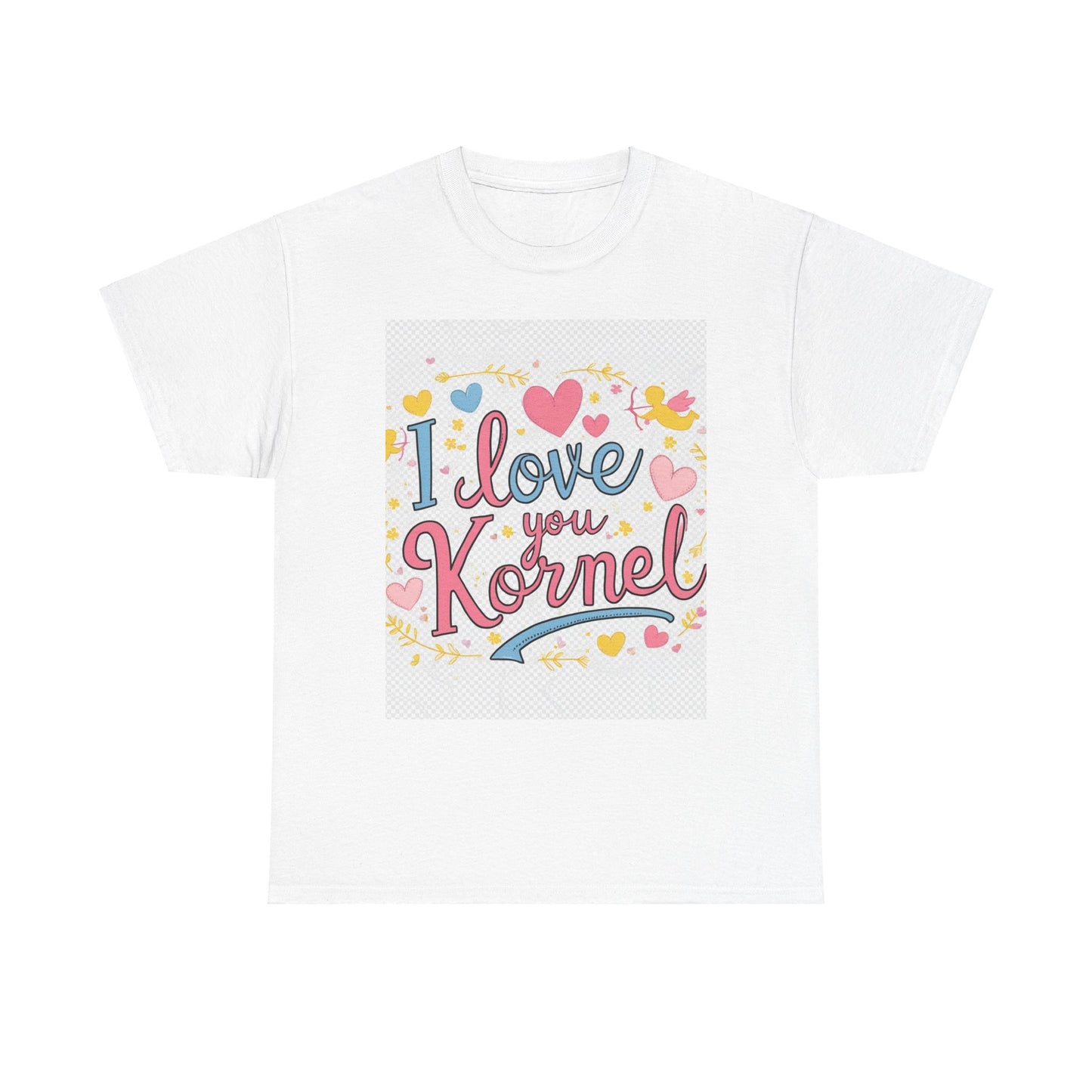“Valentine special - Express Your Love - I Love You, Kornel T-shirt”