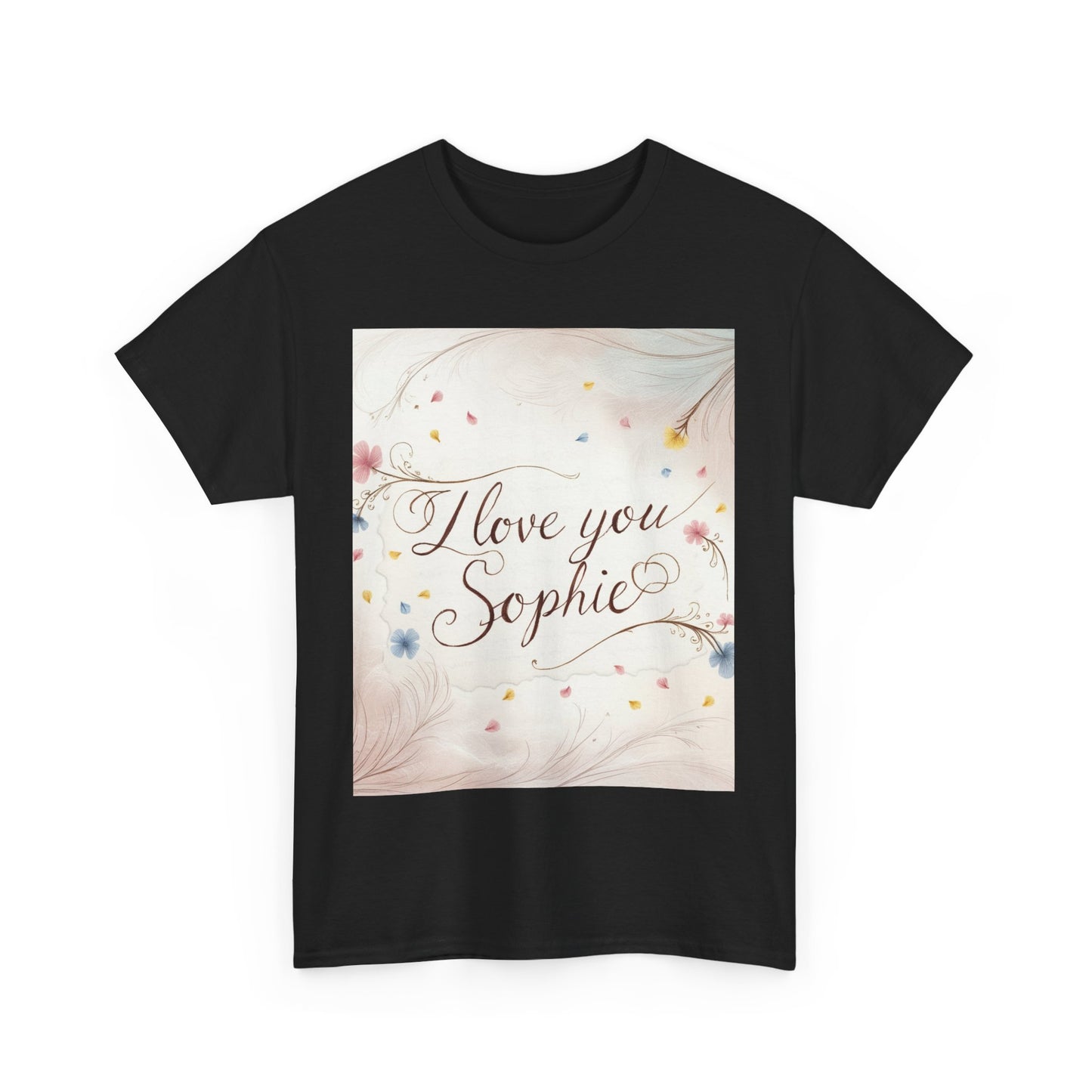 “Valentine special - Express Your Love - I Love You, Sophie T-shirt”