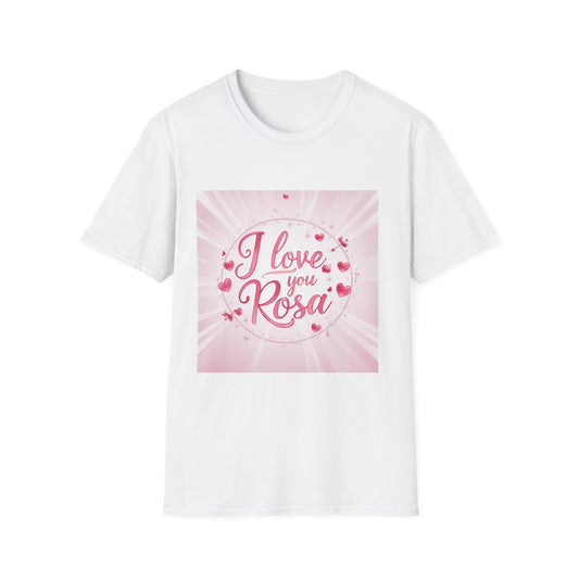 “Valentine special - Express Your Love - I Love You, Rosa T-shirt”
